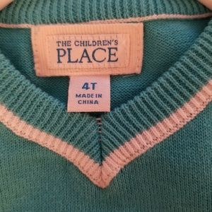 The Children's Place Other - Boys turquoise blue sweater vest The Children's Place Other - Boys turquoise blue sweater vest